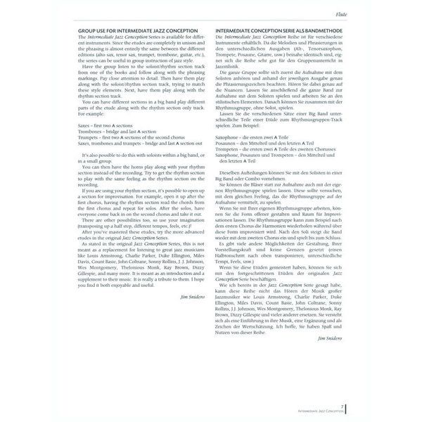 Advance Music Intermed Jazz Conception Flute