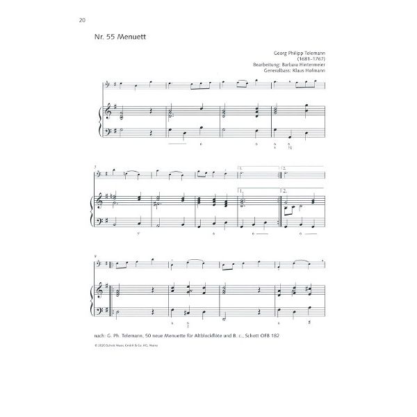 Schott Bassblockflötenschule