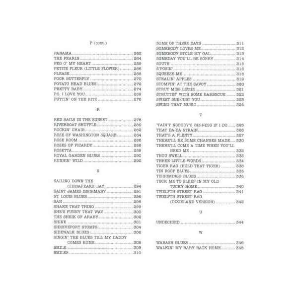 Hal Leonard The Real Dixieland Book Bb