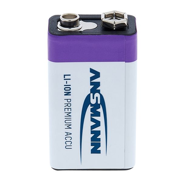 Ansmann 9V Akku USB-C
