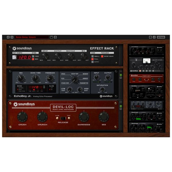Soundtoys Effekt Rack