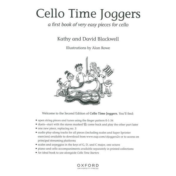 Oxford University Press Cello Time Joggers