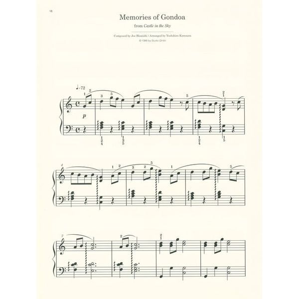 Zen-On Studio Ghibli Recital 2 Easy