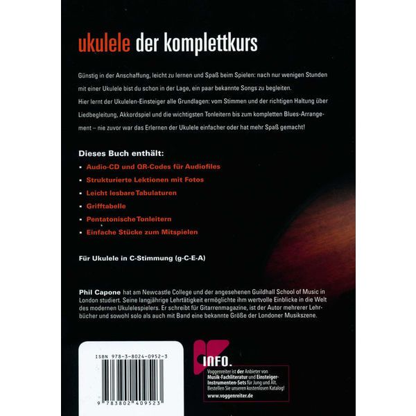 Voggenreiter Ukulele Der Komplettkurs