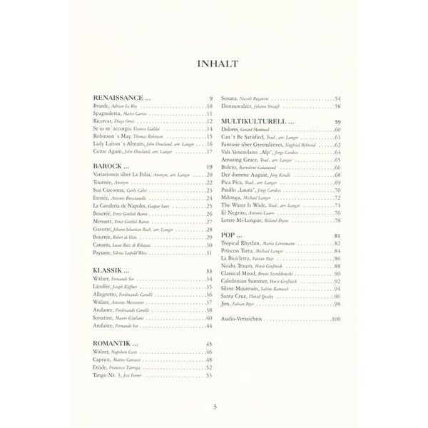 Edition Dux Saitenwege Der leichte Einst.