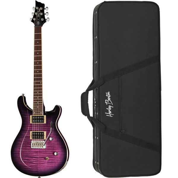 Harley Benton CST-24T Purple Burst w/Case