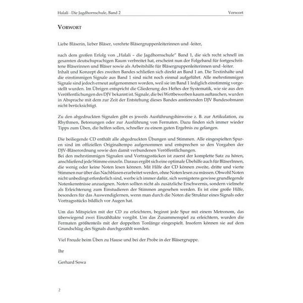 Weinberger Musikverlag Halali Jagdhornschule 2