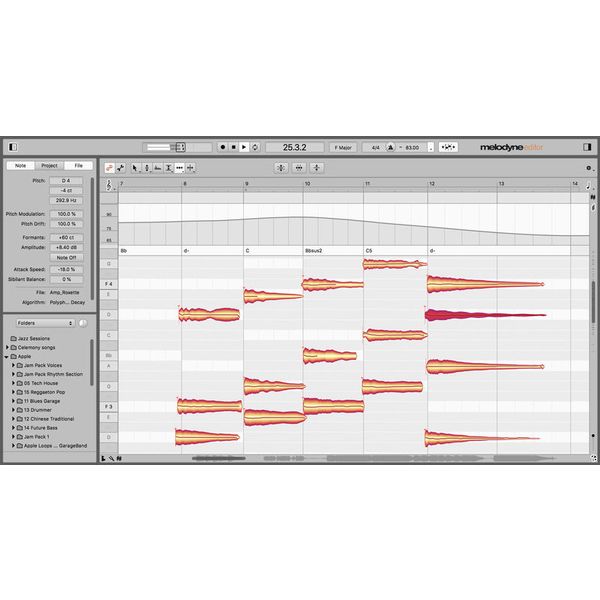 Celemony Melodyne 5 editor UG assistant
