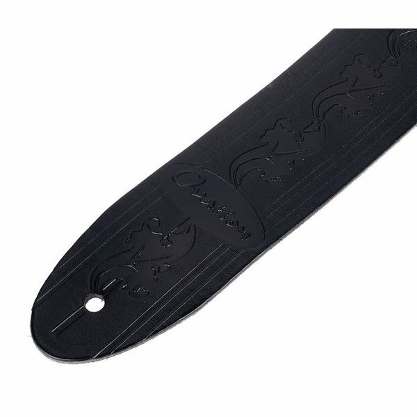 Ovation Premium Leatherstrap Black