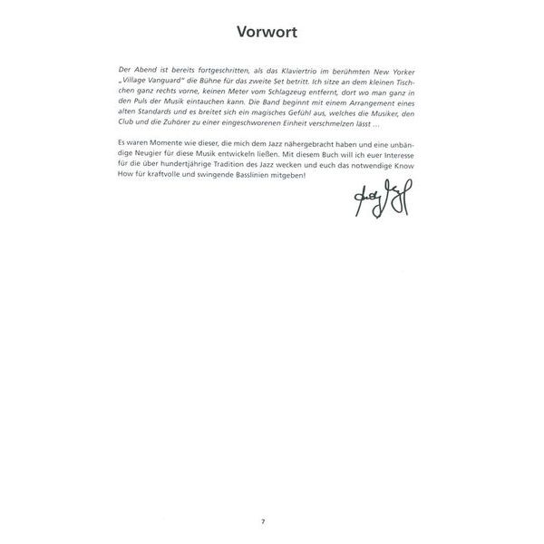 Edition Dux Walking Bass