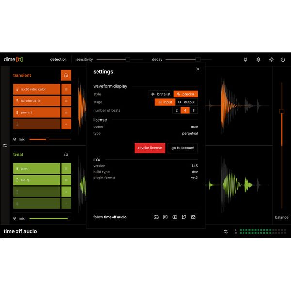 time off audio dime bundle