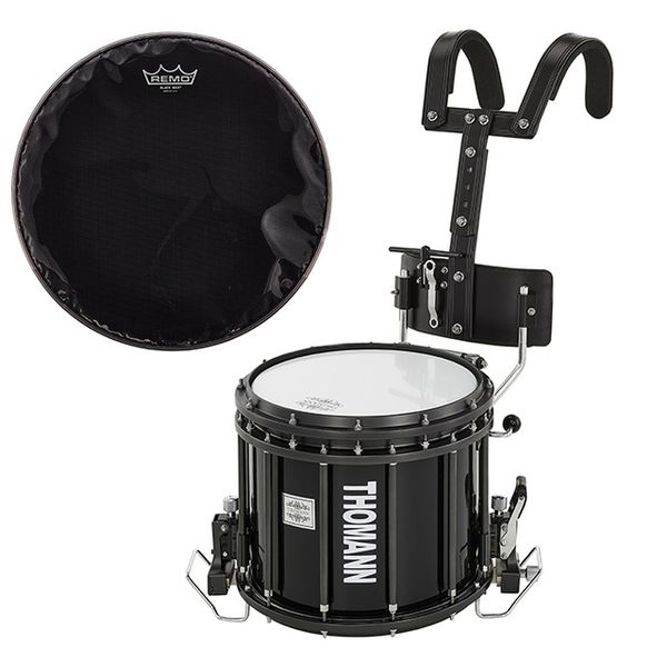 Thomann SD1412BL HT + Remo Black Max
