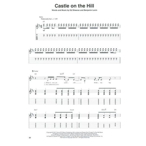 Hal Leonard Ed Sheeran Deluxe Guitar