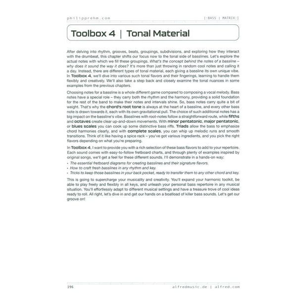 Alfred Music Publishing Bass Matrix English Version