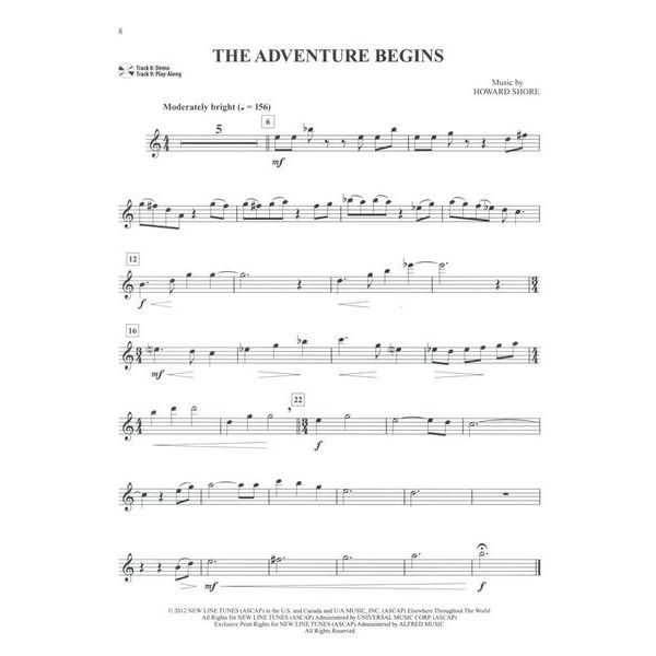 Alfred Music Publishing Hobbit Trilogy Flute