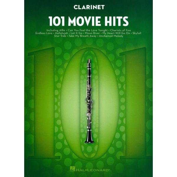 Hal Leonard 101 Movie Hits for Clarinet