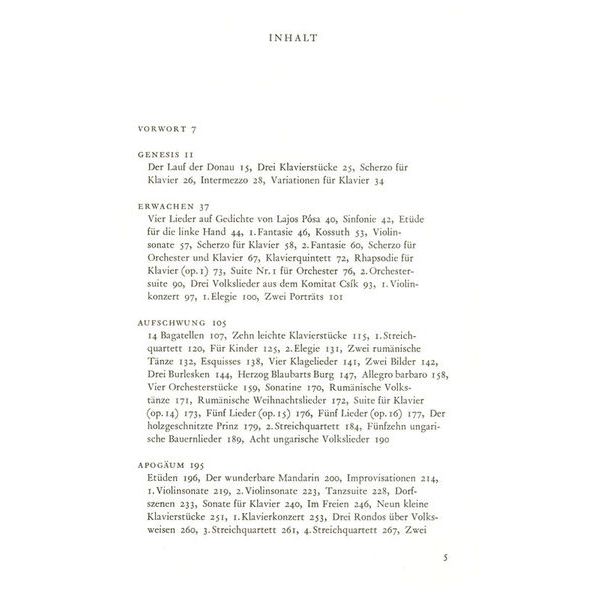 Schott Bartok Leben und Werk