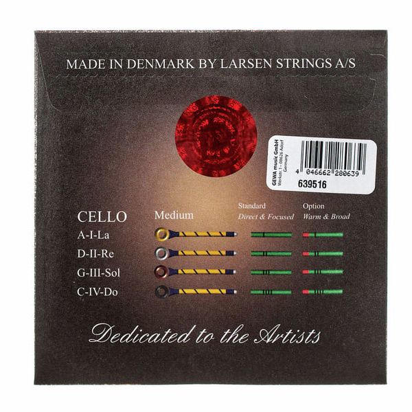 Larsen Il Cannone Cello G String W&B