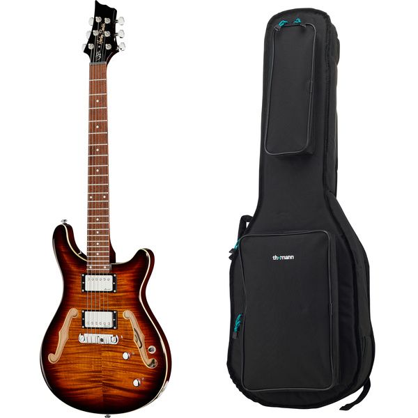 Harley Benton CST-24HB Tortoise Flame w/Bag