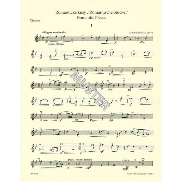 Brenreiter Dvorak Romantische Stücke