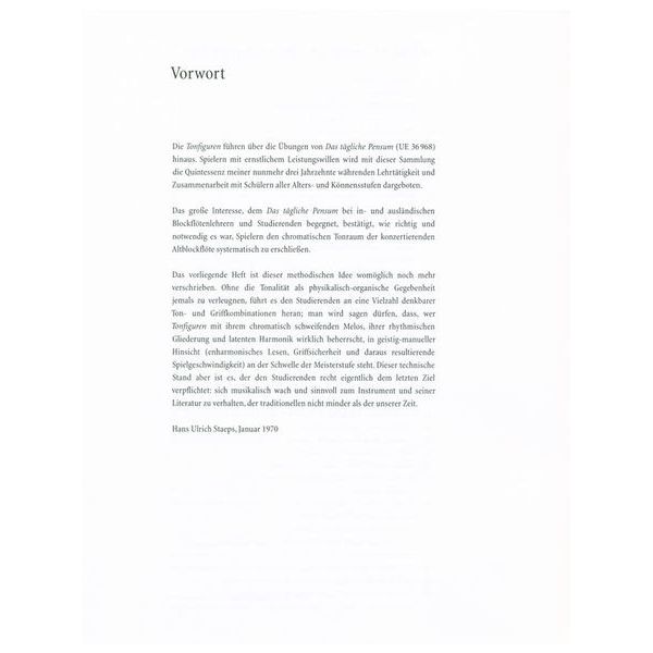 Universal Edition Tonfiguren Altblockflöte