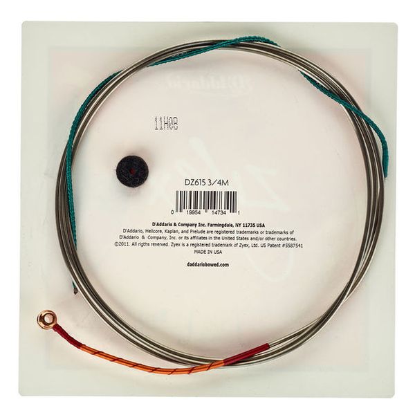 Daddario DZ615-3/4M Zyex Bass C Ext.
