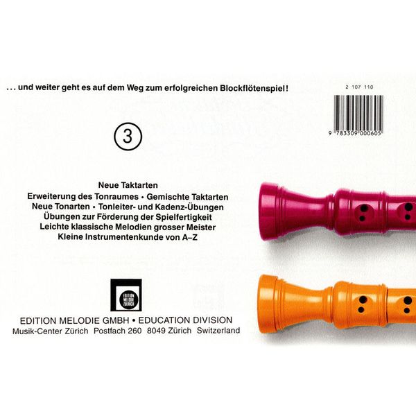 Edition Melodie Blockflöten-ABC 2