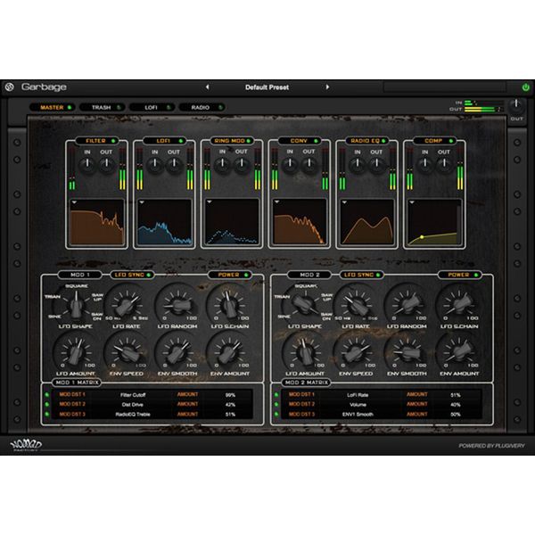 Nomad Factory Garbage LSD