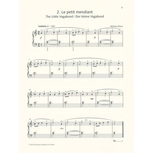 Schott Bonis Album pour les tout