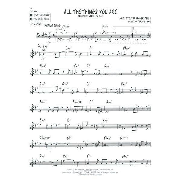 Hal Leonard Jazz Play-Along Jazz Standards