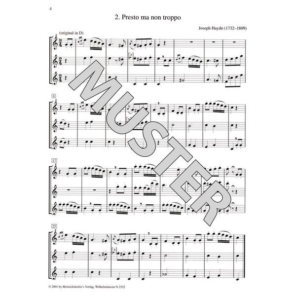 Heinrichshofen Verlag Aus Romantik und Klassik