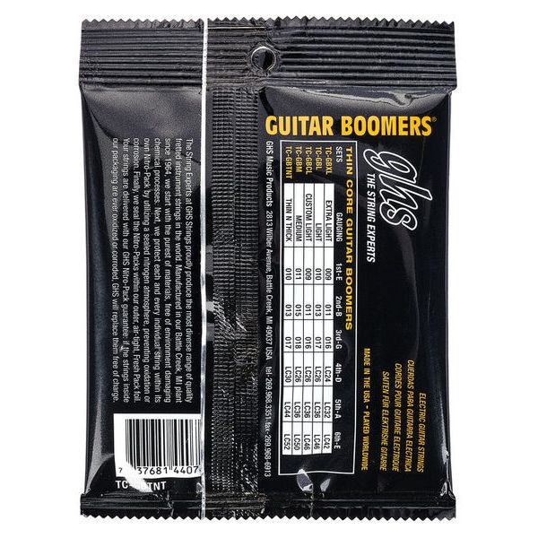 GHS Thin Core Boomers 010-.052