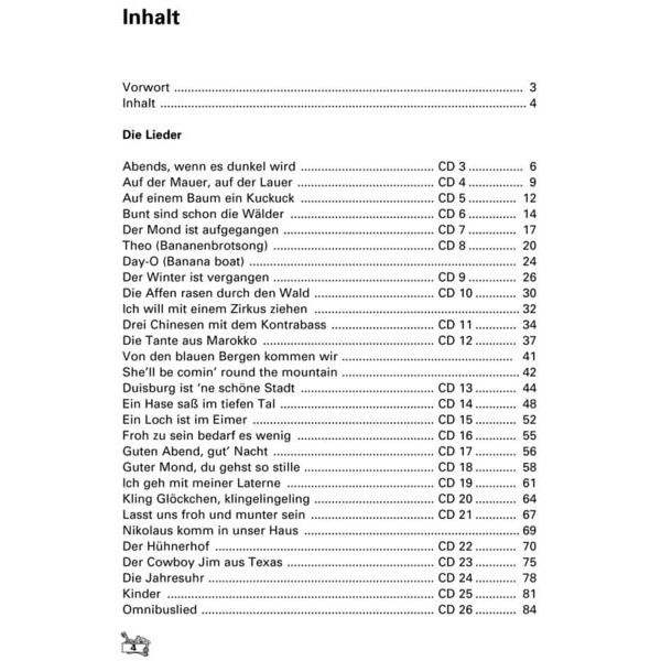 Voggenreiter Kinderliederbuch