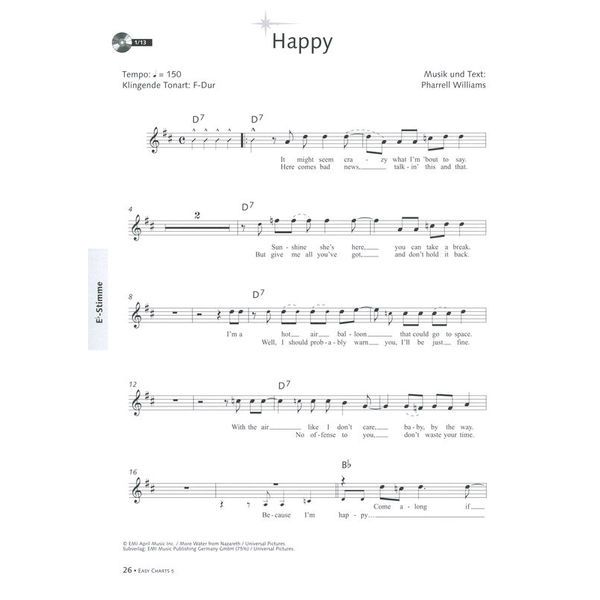 Music Factory Easy Charts Play-Along 5