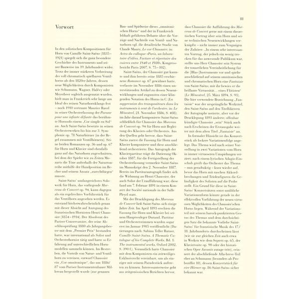 Henle Verlag Saint-Sans Morceau Concert