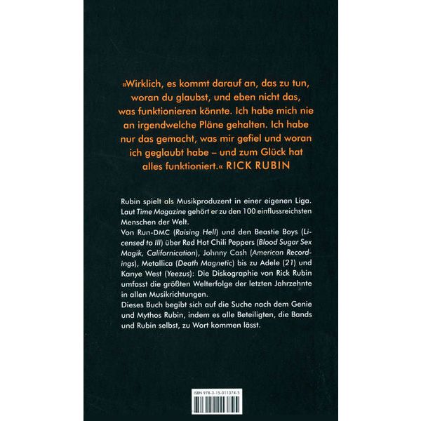 Reclam Verlag Rick Rubin Genie im Studio
