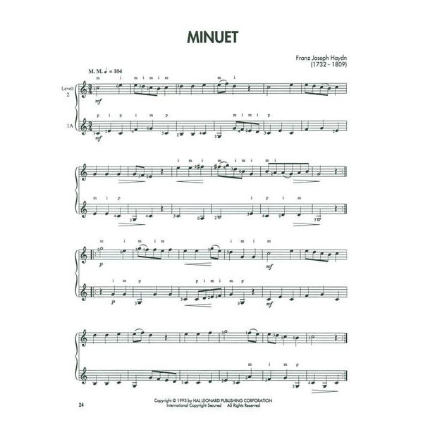 Hal Leonard Easy Classical Guitar Duets