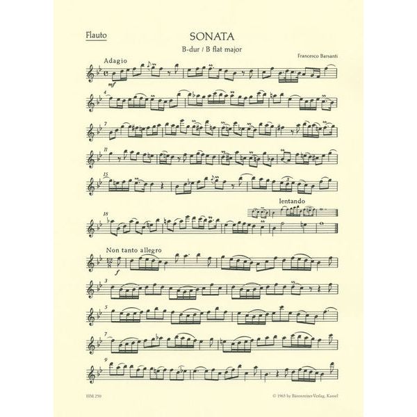 Brenreiter Italienischer Barock