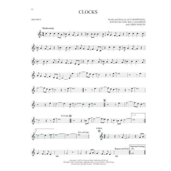 Hal Leonard 101 Hit Songs For Trumpet