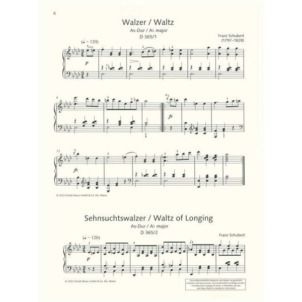 Schott Mein erster Schubert