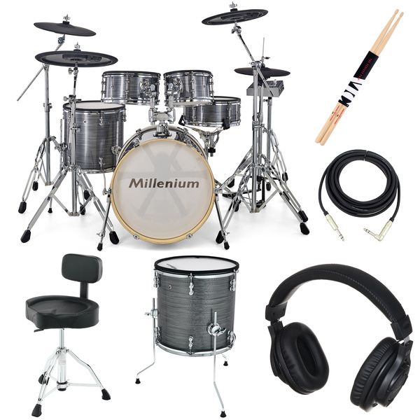 Millenium MPS-1000 E-Drum Complete Bundl