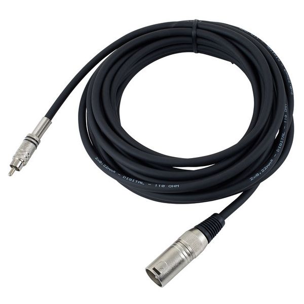 pro snake AES/EBU SPDIF Cable Male 6