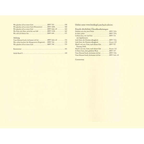 Breitkopf & Hrtel Bach Smtliche Orgelwerke