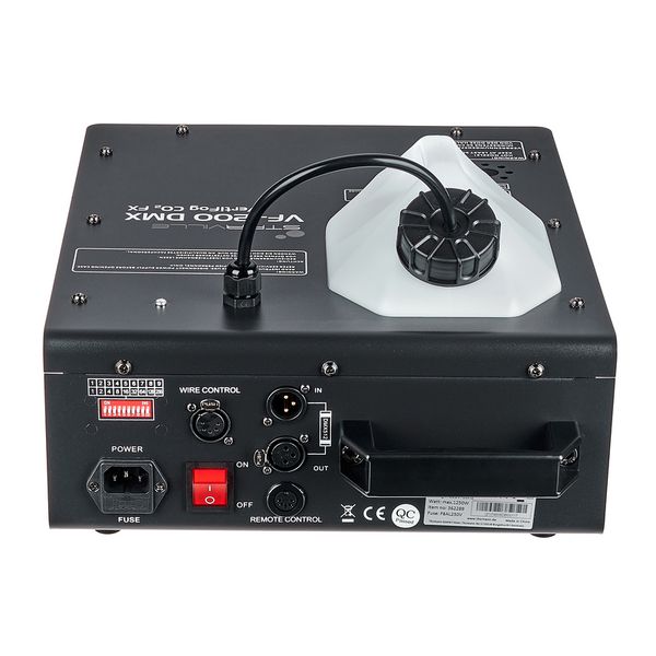 Stairville VF-1200 DMX VertiFog CO Bundle