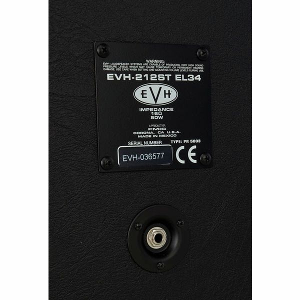 Evh 5150 III EL34 2x12 ST Cab BK