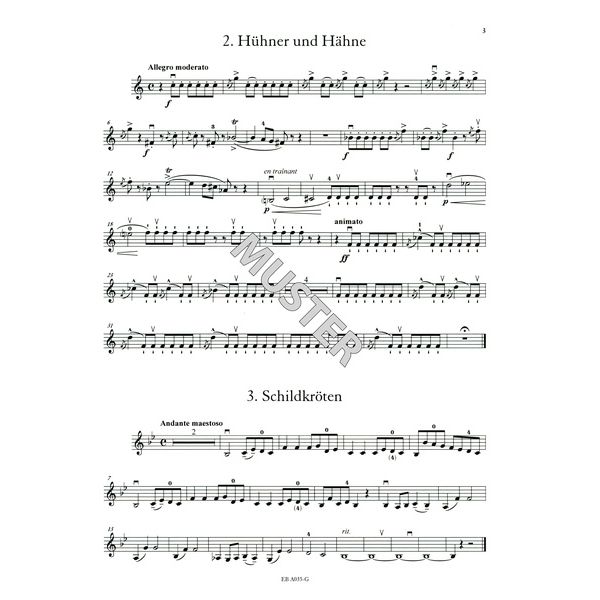 Edition Butorac Saint-Sans Karneval Violin