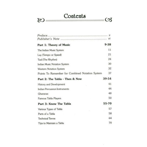 Pankaj Publications Learn to Play Tabla & Handbook