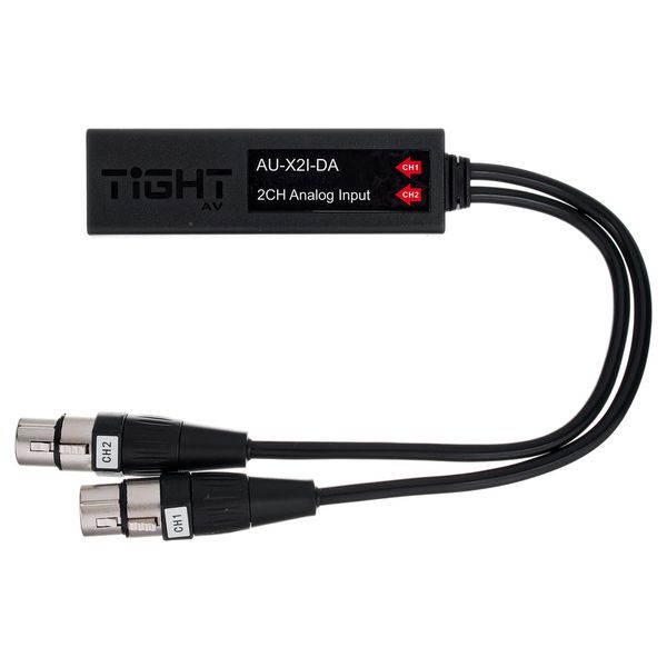 Tight AV Dante 2-channel Input Adapter
