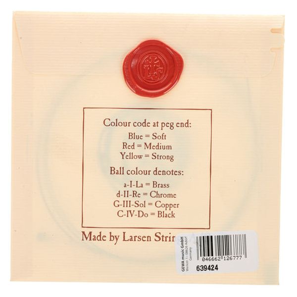 Larsen Cello String D Soloist Medium