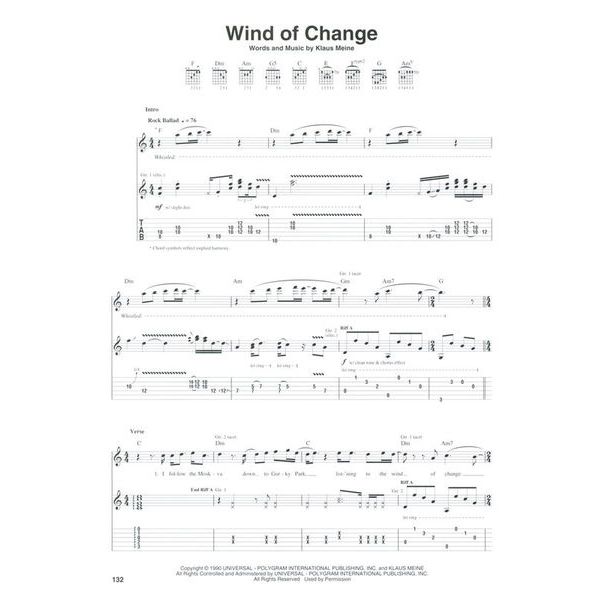 Hal Leonard Best Of Scorpions